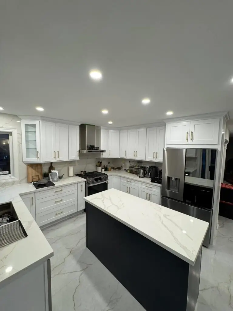 Blue cabinets Mississauga