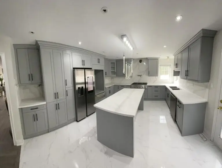 Grey cabinets Burlington